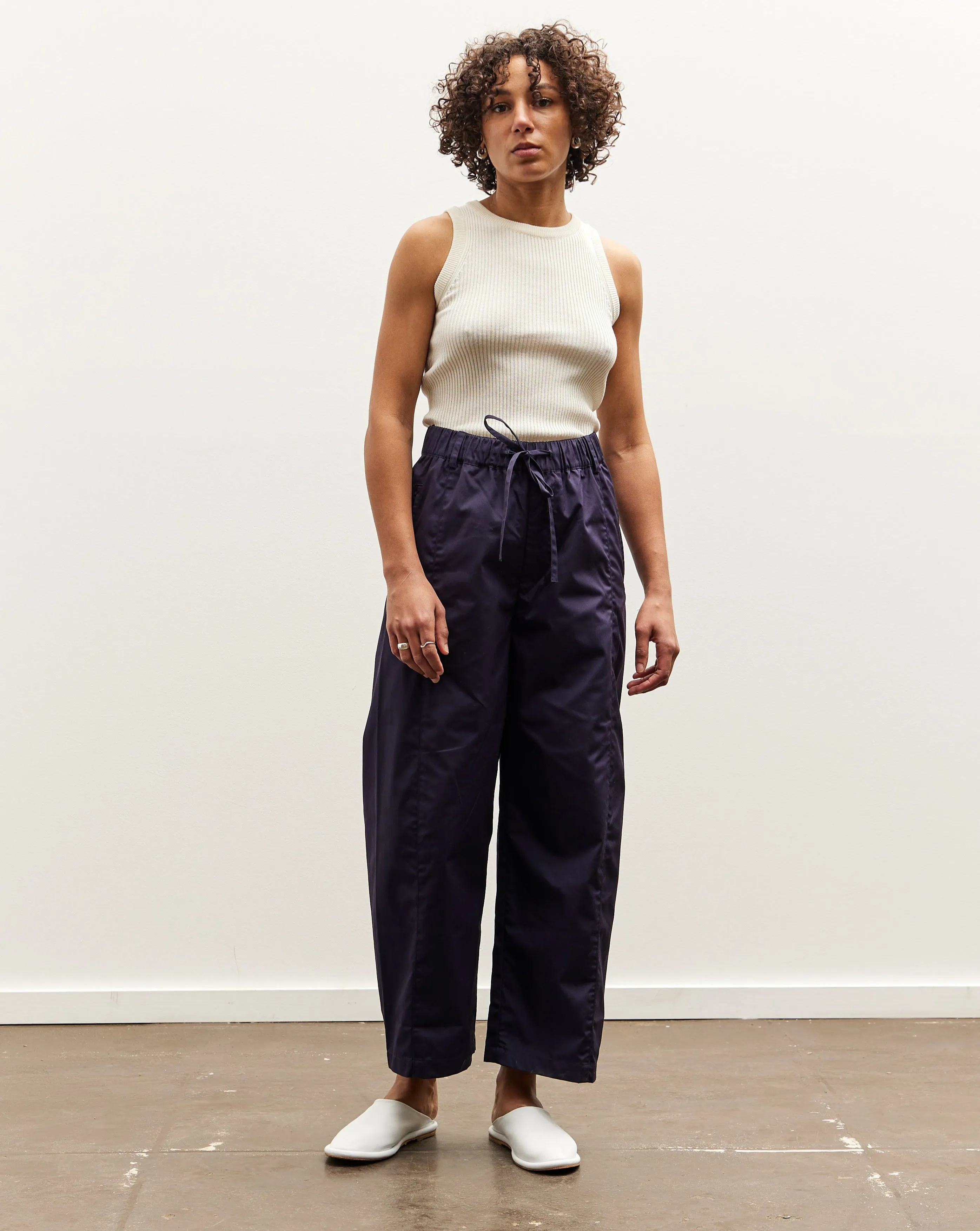 7115 Elastic Straight Legged Trouser, Navy