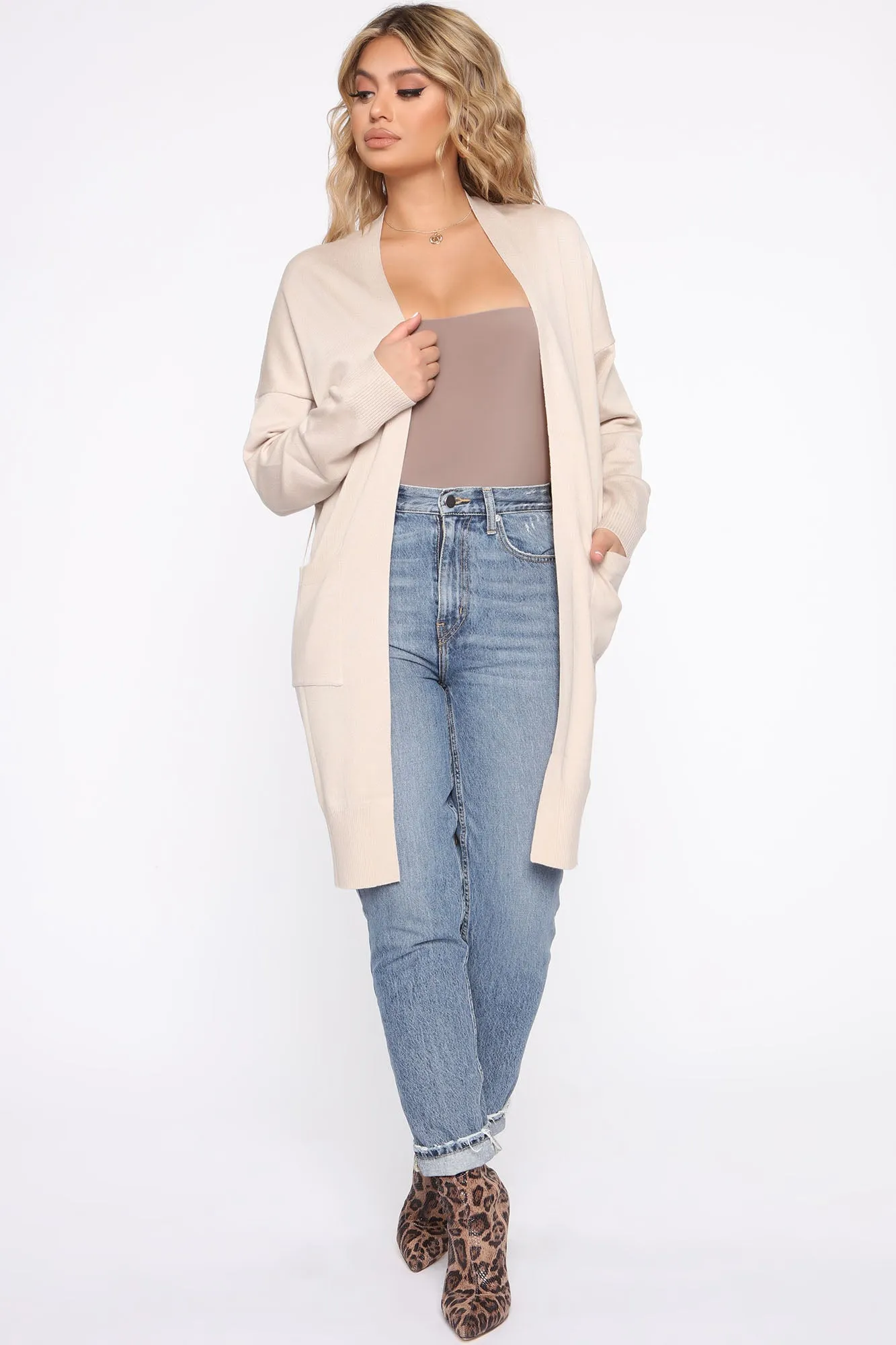 Always Pretty Cardigan - Oatmeal