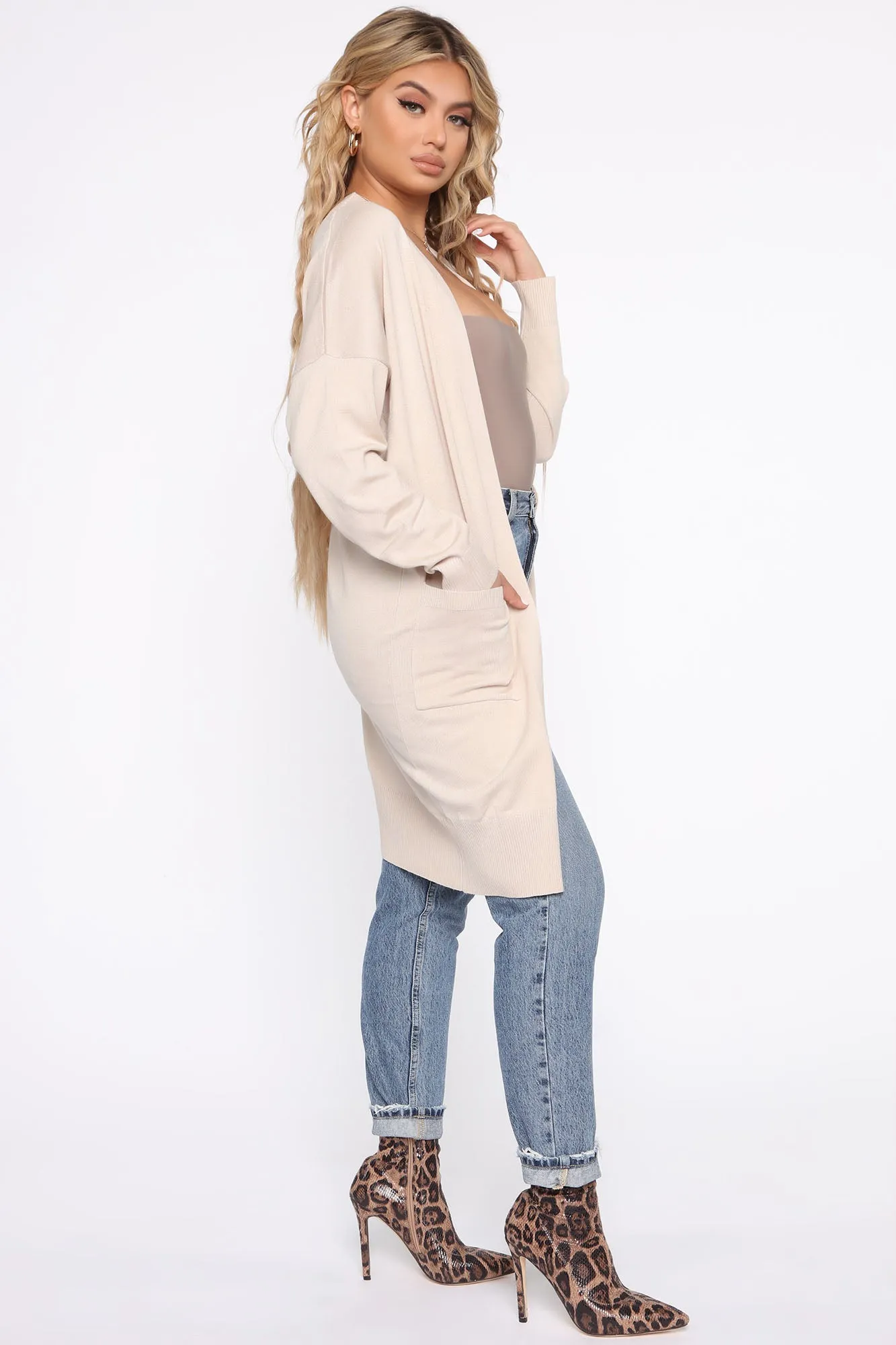 Always Pretty Cardigan - Oatmeal