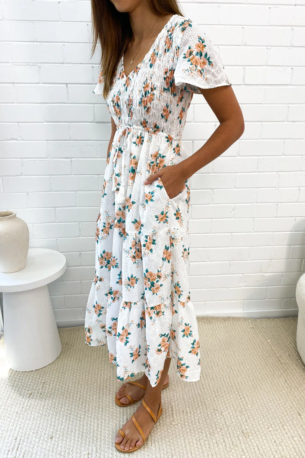 Annette Print Dress