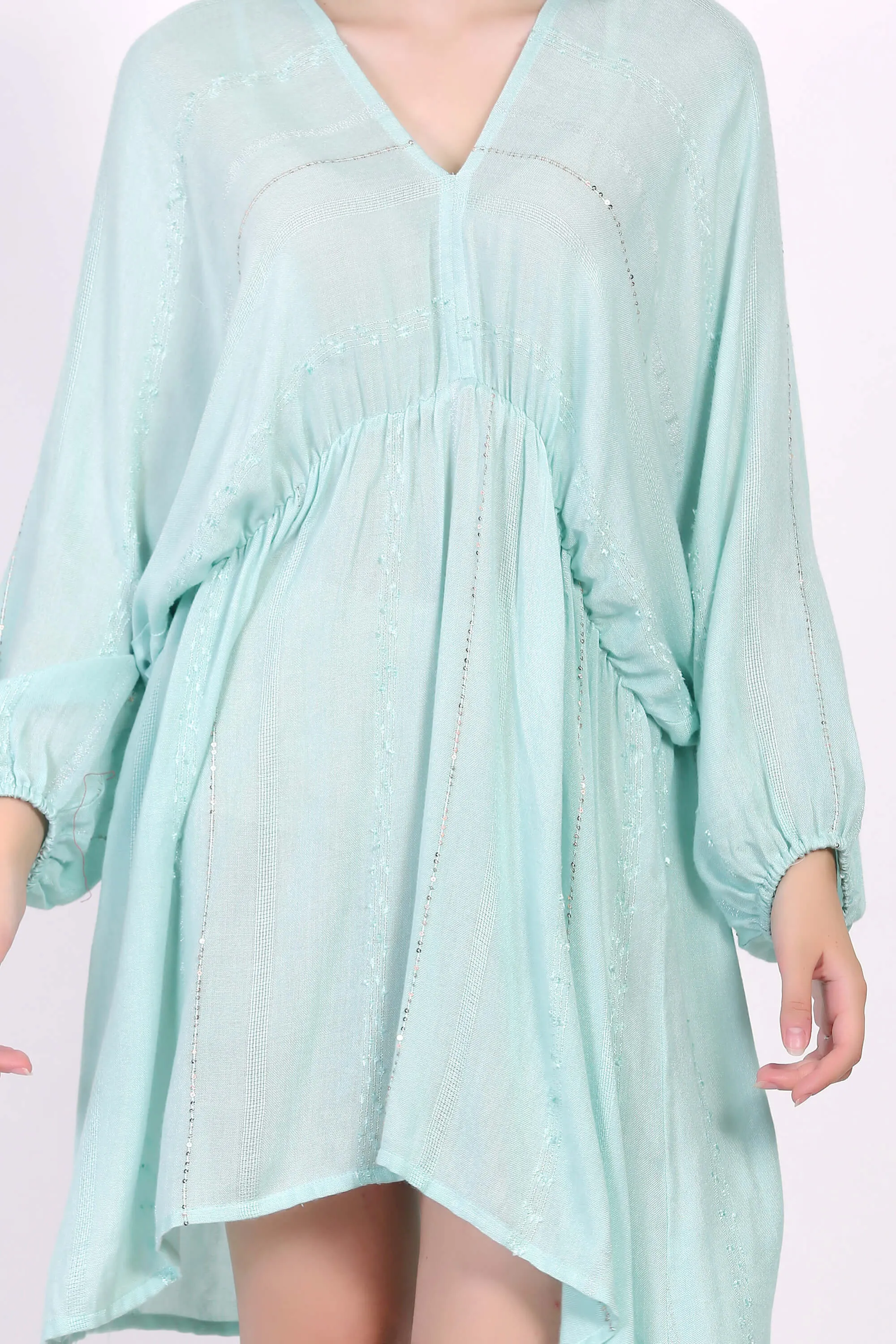 Aqua Blue Lightweight Dress
