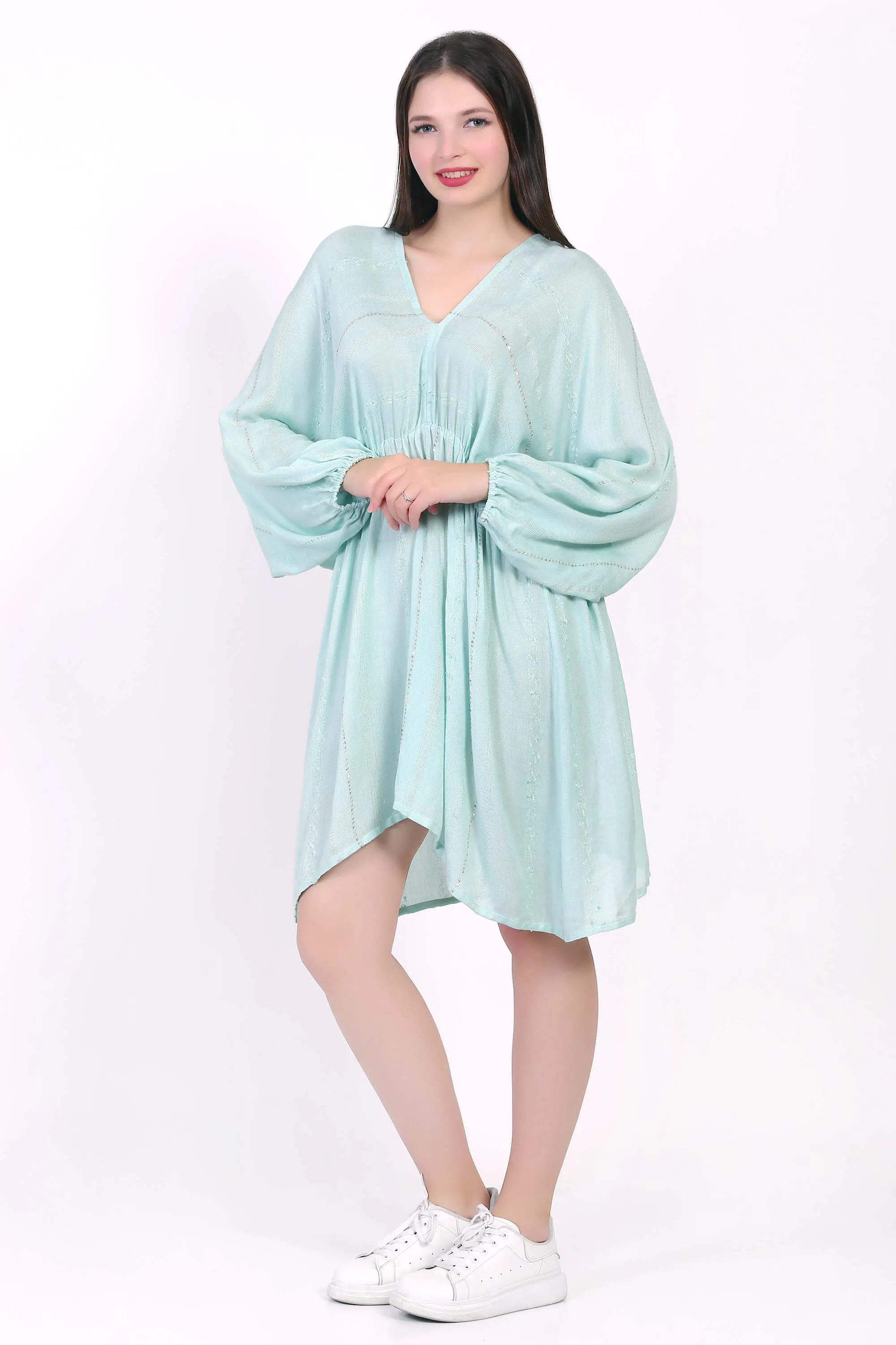 Aqua Blue Lightweight Dress