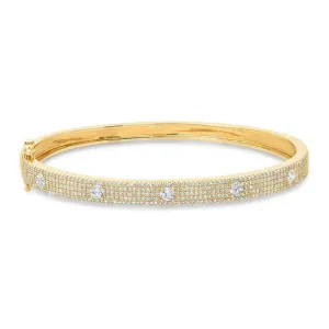 AVOW DIAMOND BRACELET, GOLD