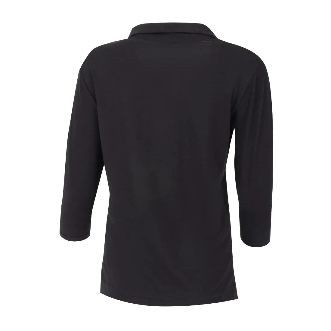 B038-M Chef Works Womens V-Neck T-Shirt Black M