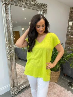 Basic V Neck Tee Nora