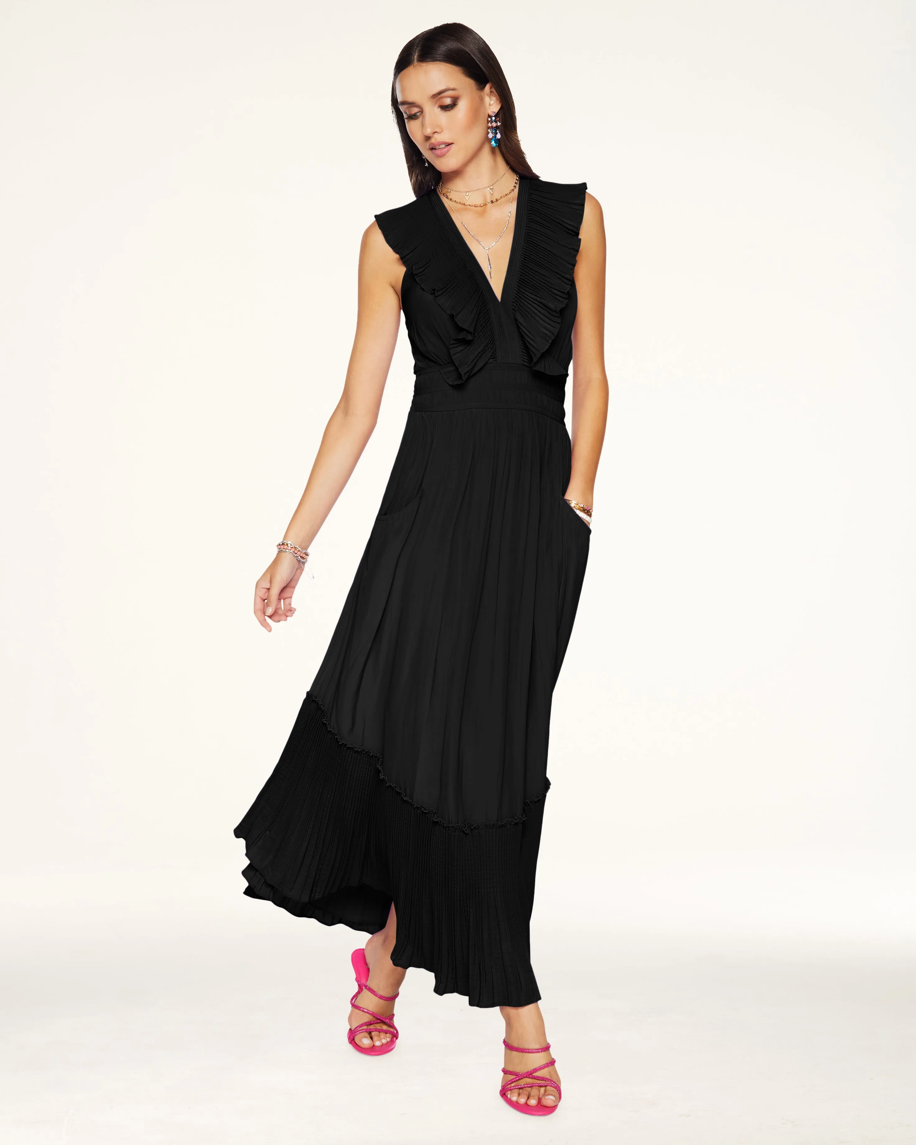 Camden Ruffle Maxi Dress