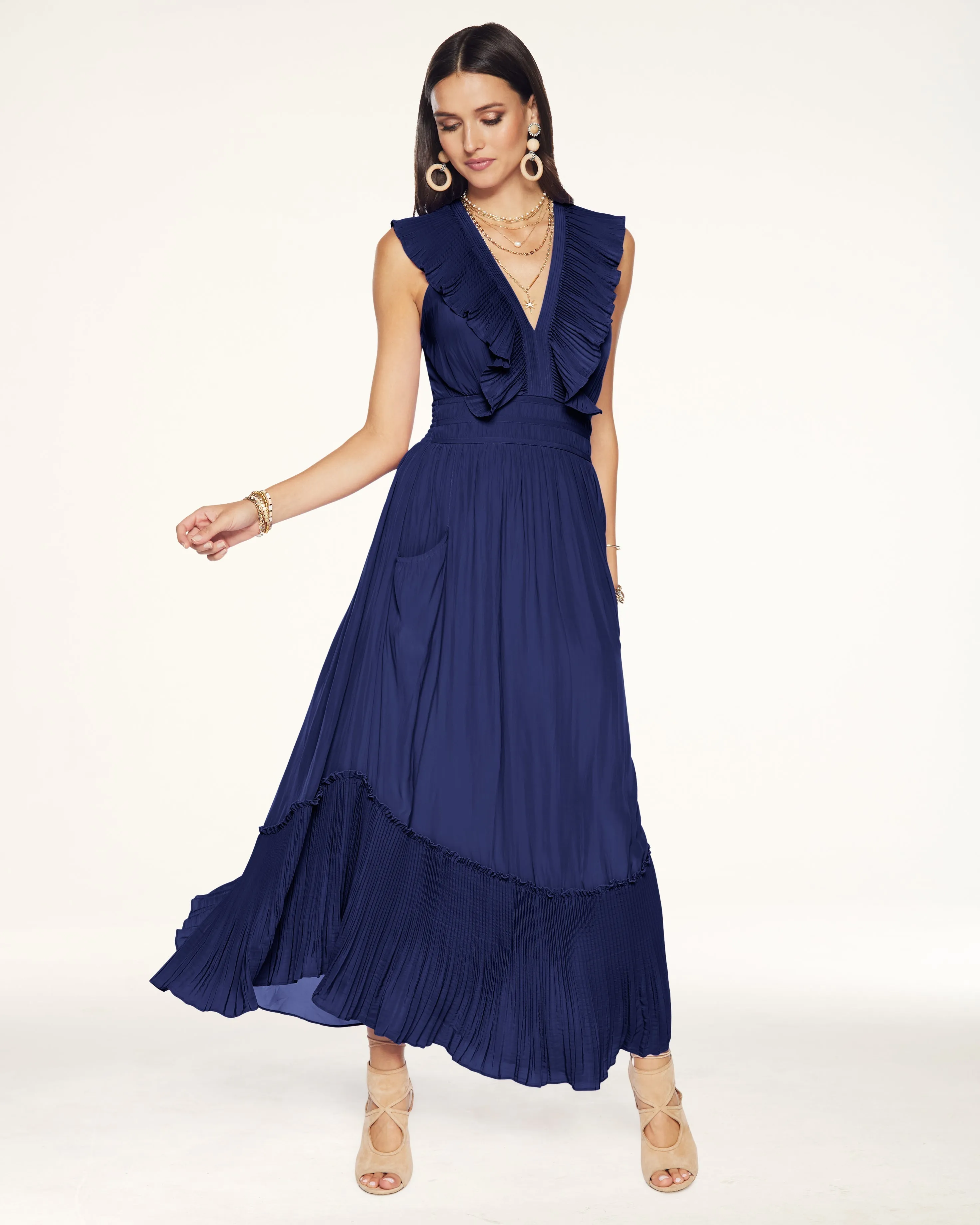 Camden Ruffle Maxi Dress