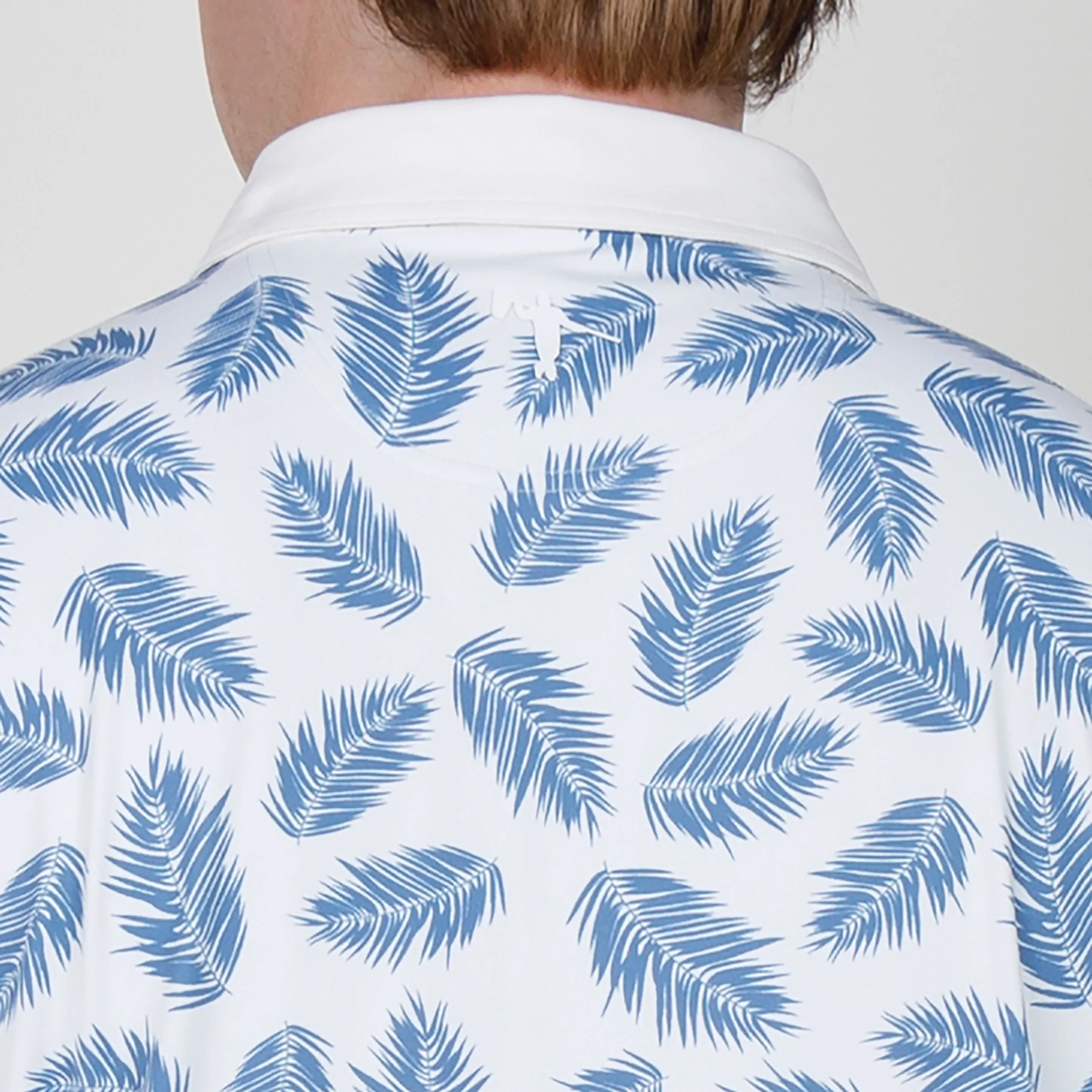 Canal Polo - Creme/Laguna Blue