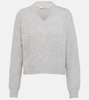 Carmela wool blend sweater MAX MARA, white