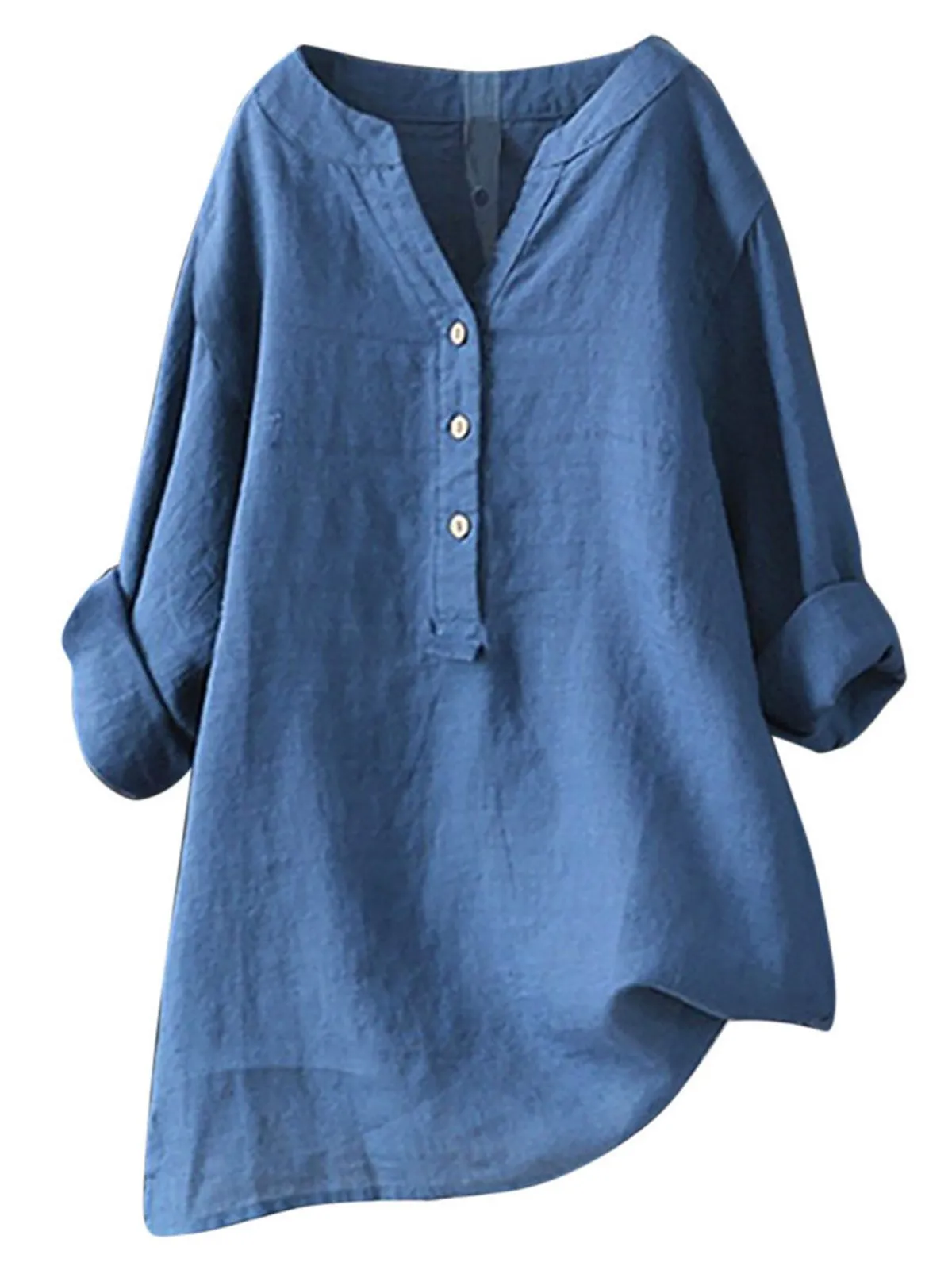 Casual V Neck Shirts & Tops