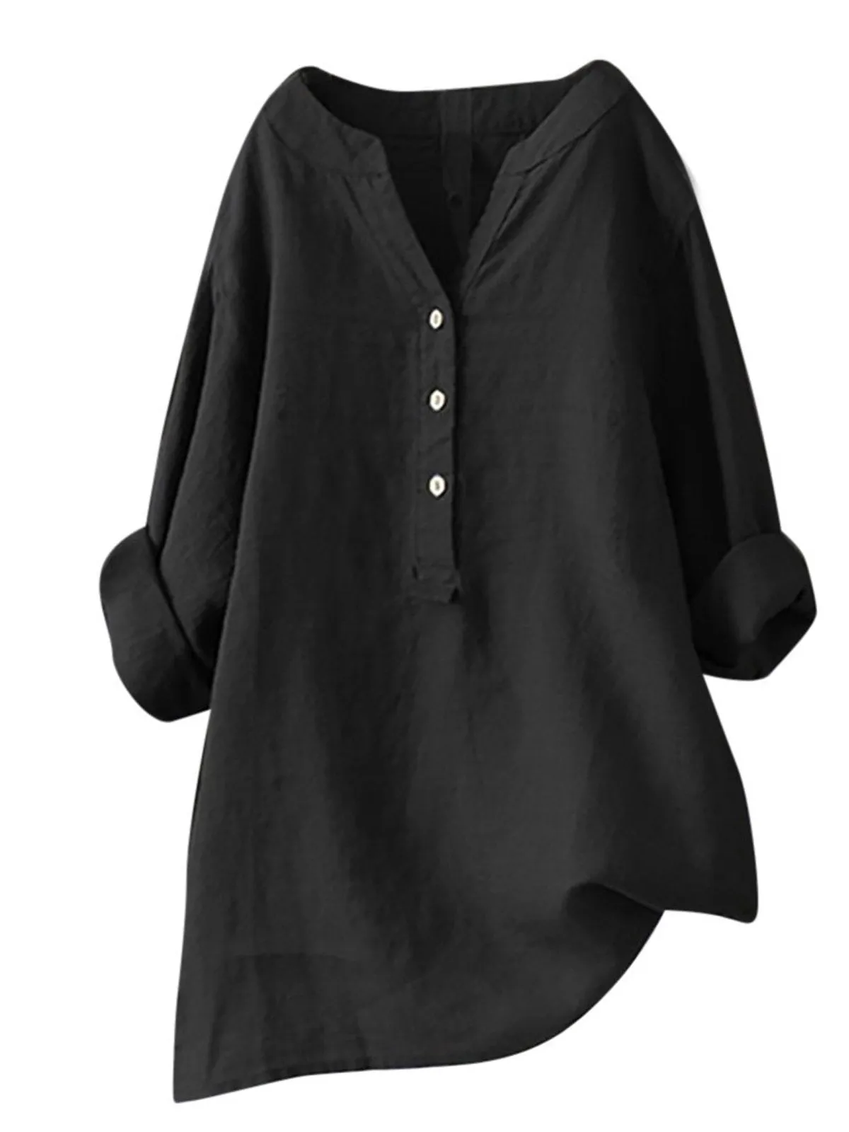 Casual V Neck Shirts & Tops