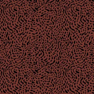 Cotton Jersey - Swirl Rust
