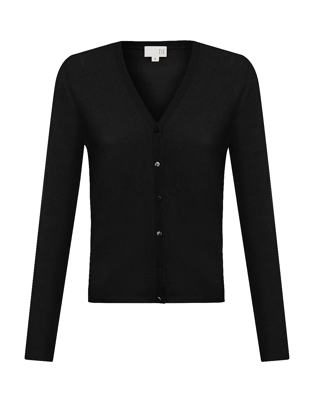 COTTON V-NECK CARDIGAN
