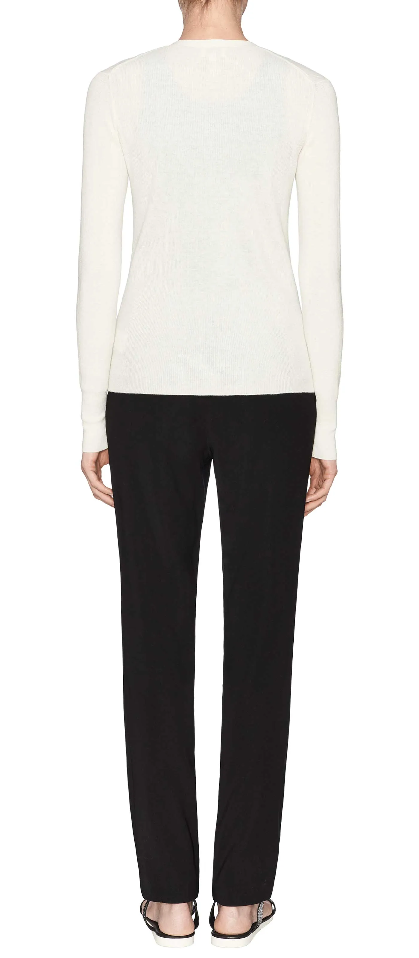 COTTON V-NECK CARDIGAN