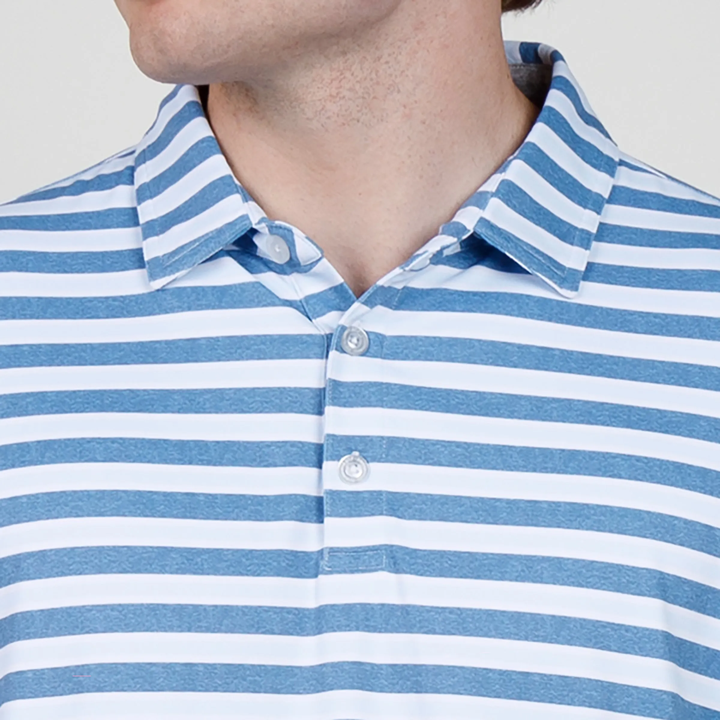 Creek Polo - Laguna Blue Heather