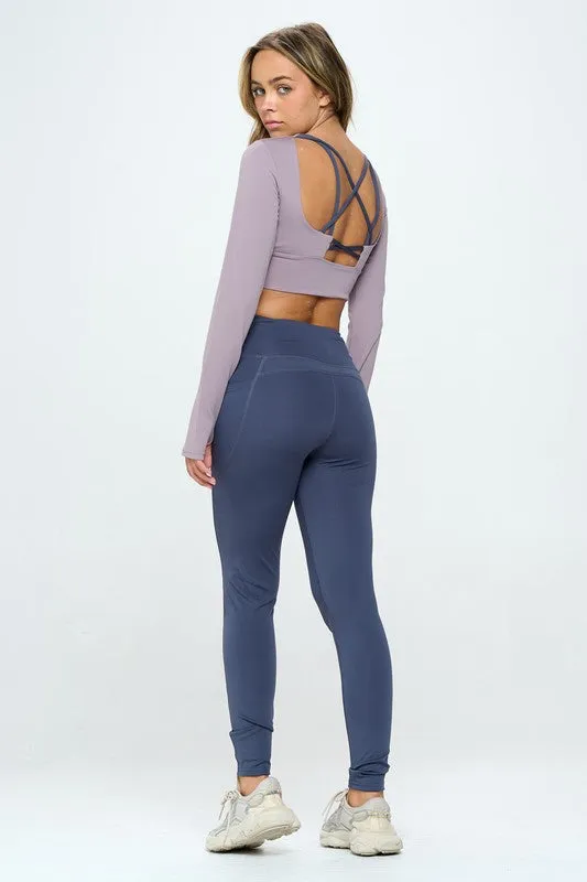 CRISS CROSS BACK SPORTS TOP