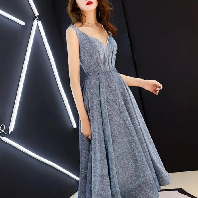 Designer Boutique Shiny Glittering Long Dress