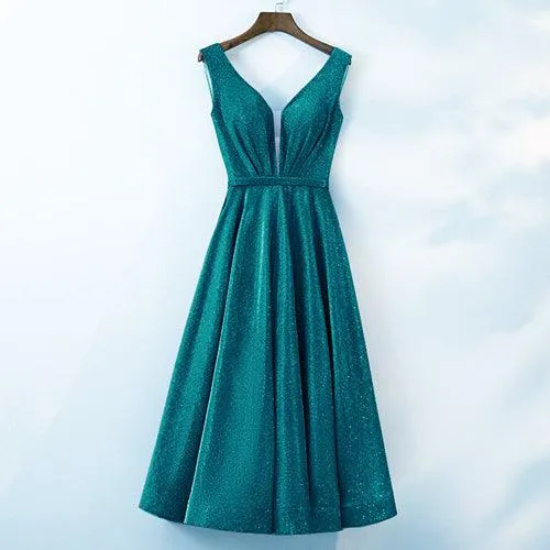 Designer Boutique Shiny Glittering Long Dress
