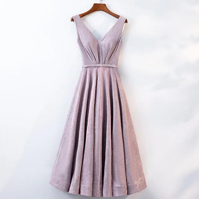 Designer Boutique Shiny Glittering Long Dress