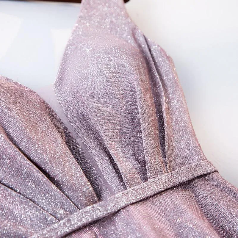 Designer Boutique Shiny Glittering Long Dress