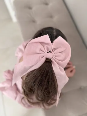 Dusty Pink Elegance Sailor Bow