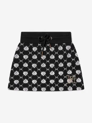 ED Hardy Girls Gold Label Skirt in Black