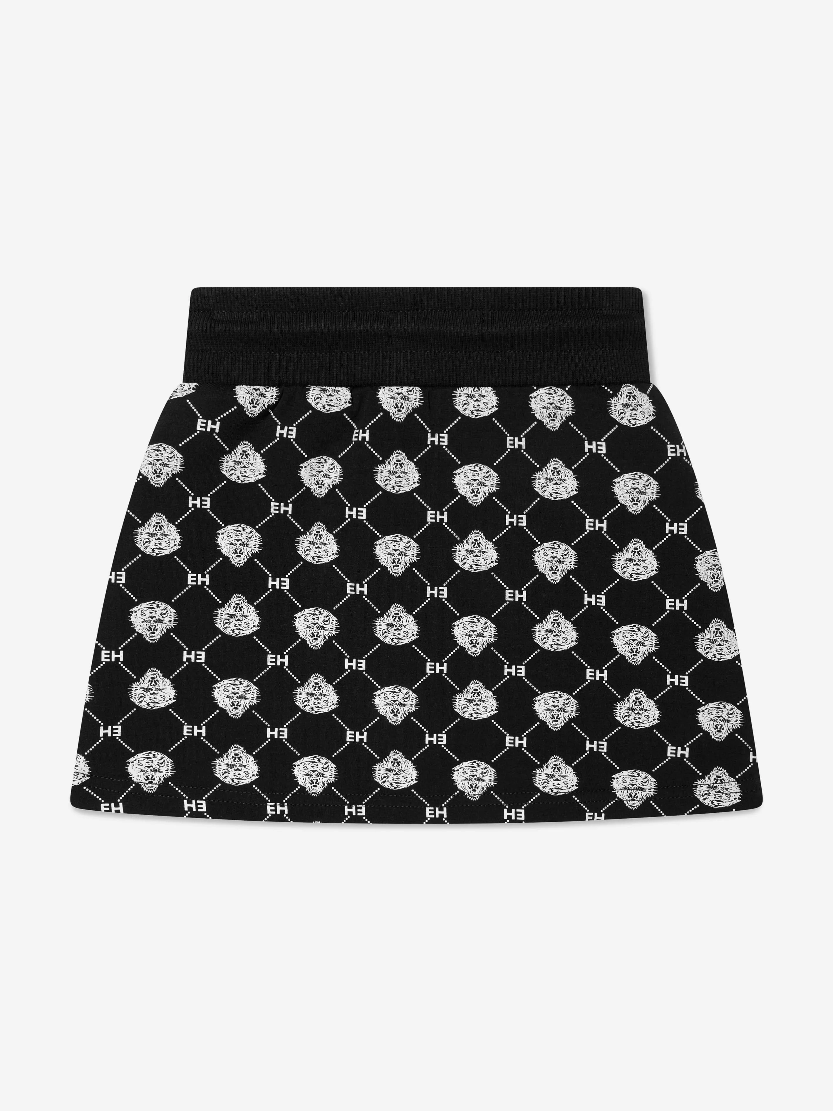 ED Hardy Girls Gold Label Skirt in Black