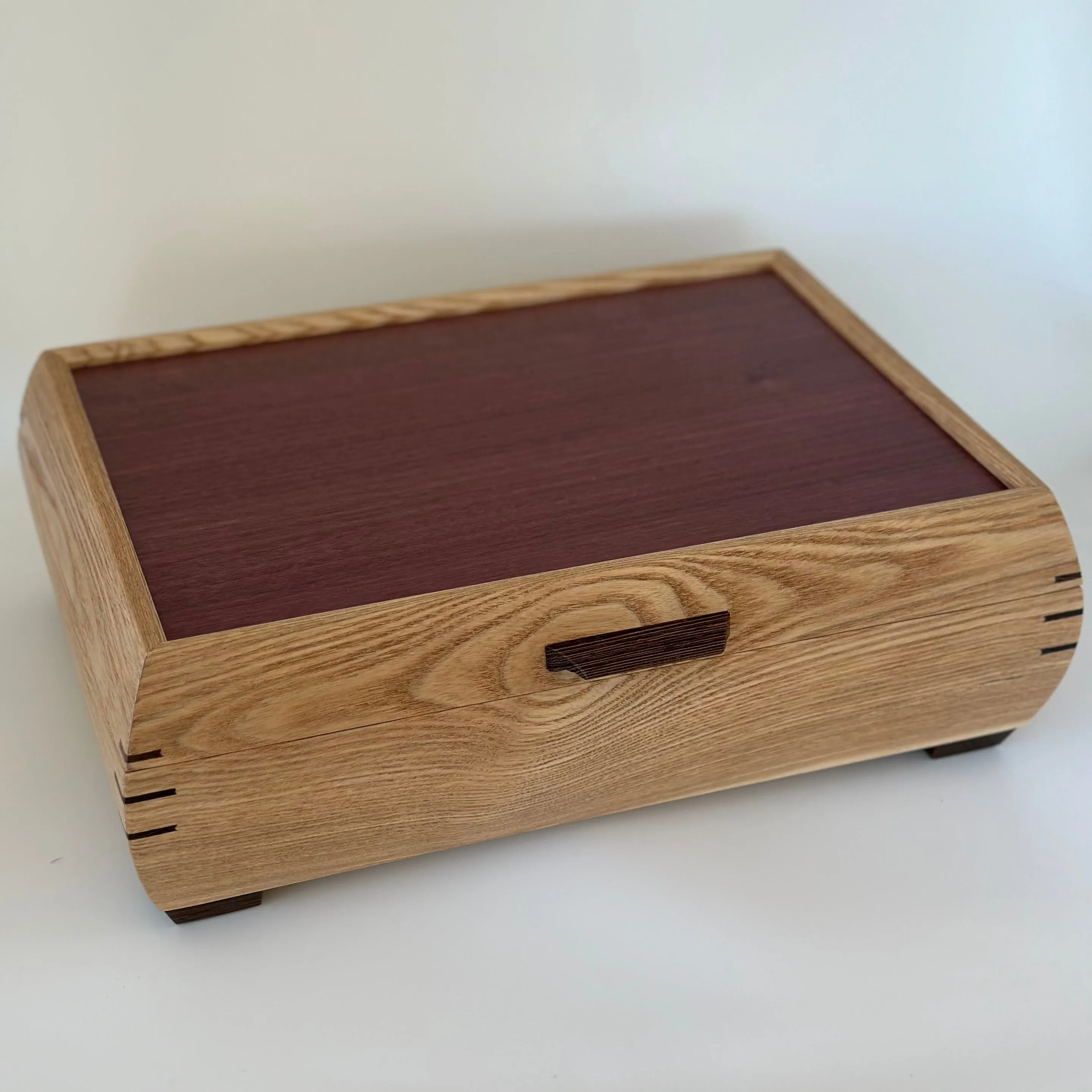 Elegance Large Jewelry Box - White Oak Edition