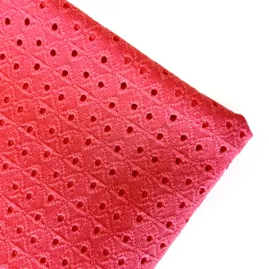 Eyelet Knit | Coral