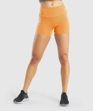 Gymshark Training Shorts - Orange