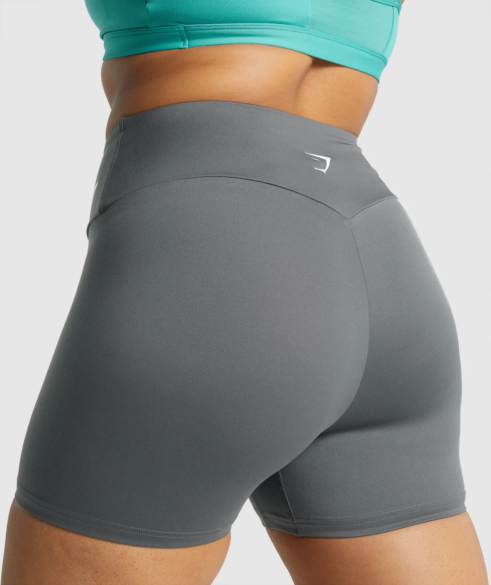 Gymshark Training Tights Shorts - Charcoal Grey