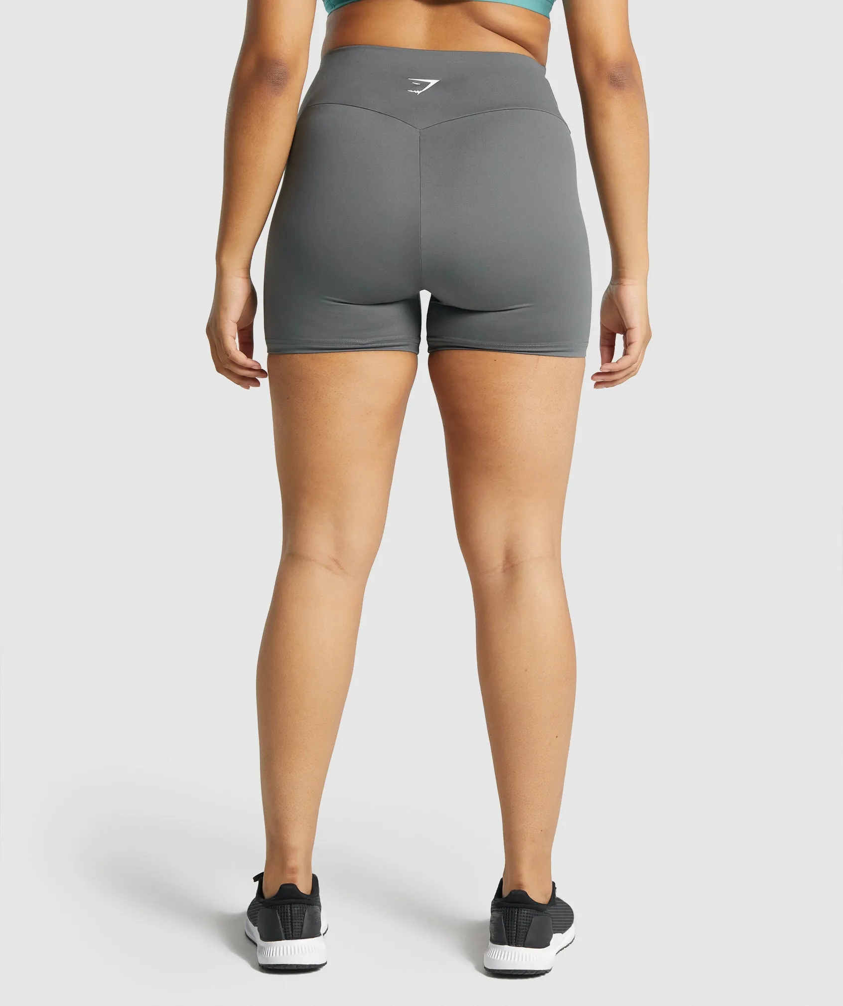 Gymshark Training Tights Shorts - Charcoal Grey