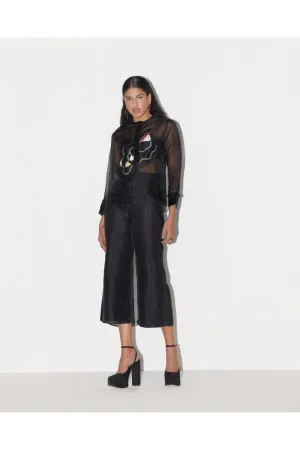 HALF & FULL BLOOM CO-ORDS -BLACK