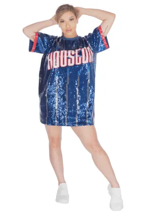 Houston Basketball Sequin Dress