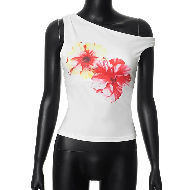 Iris Floral Top