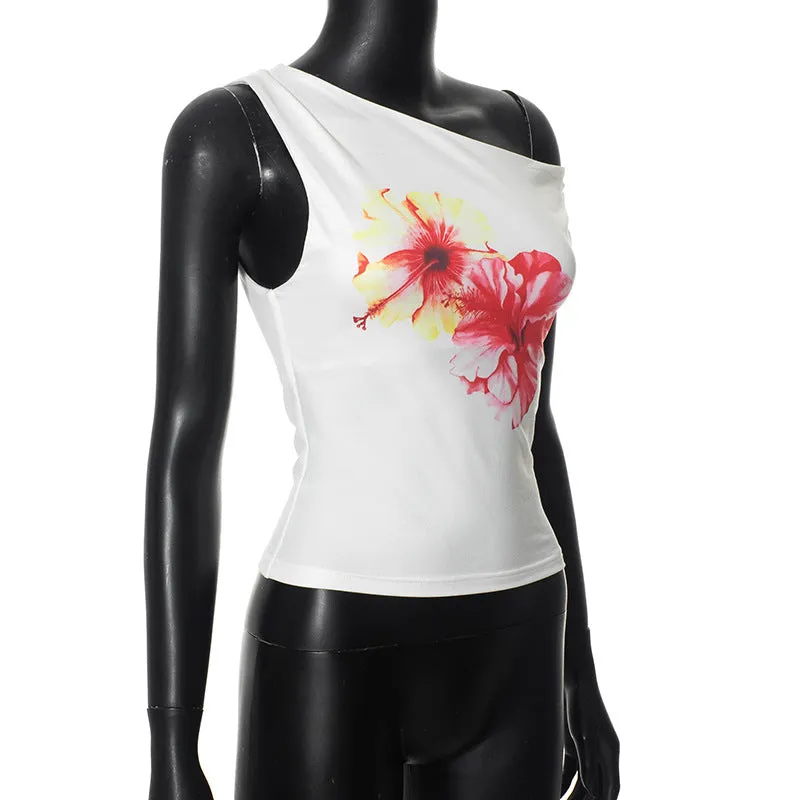 Iris Floral Top