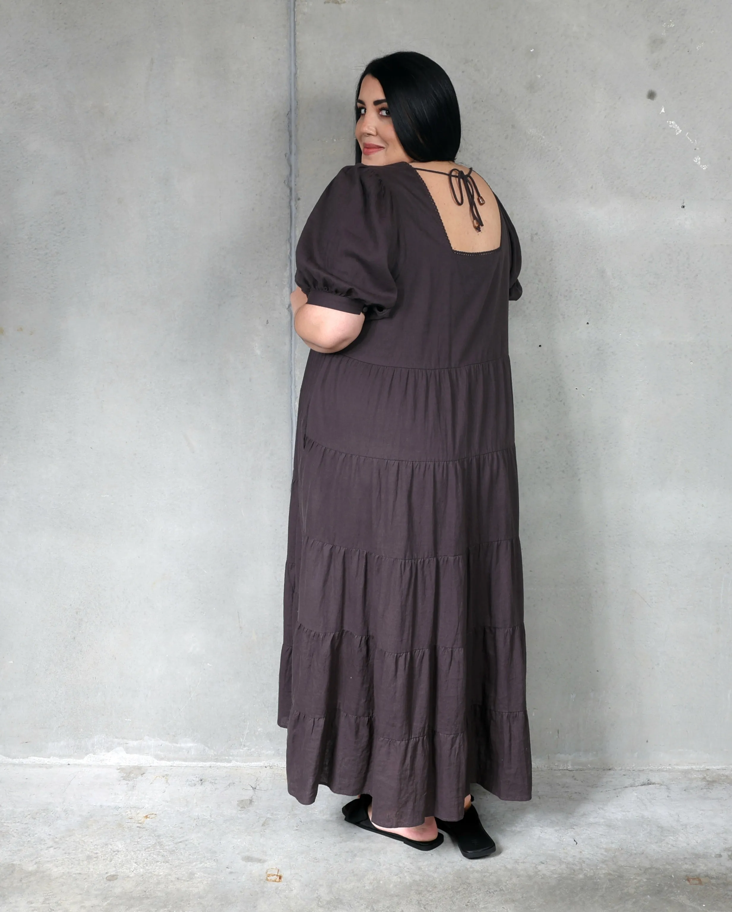 Isle of Mine - Amelie Maxi Dress - Graphite