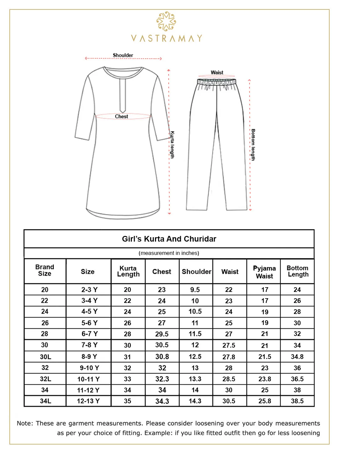 Jashvi Girl's Maroon Mirror Kurta Pyjama Set