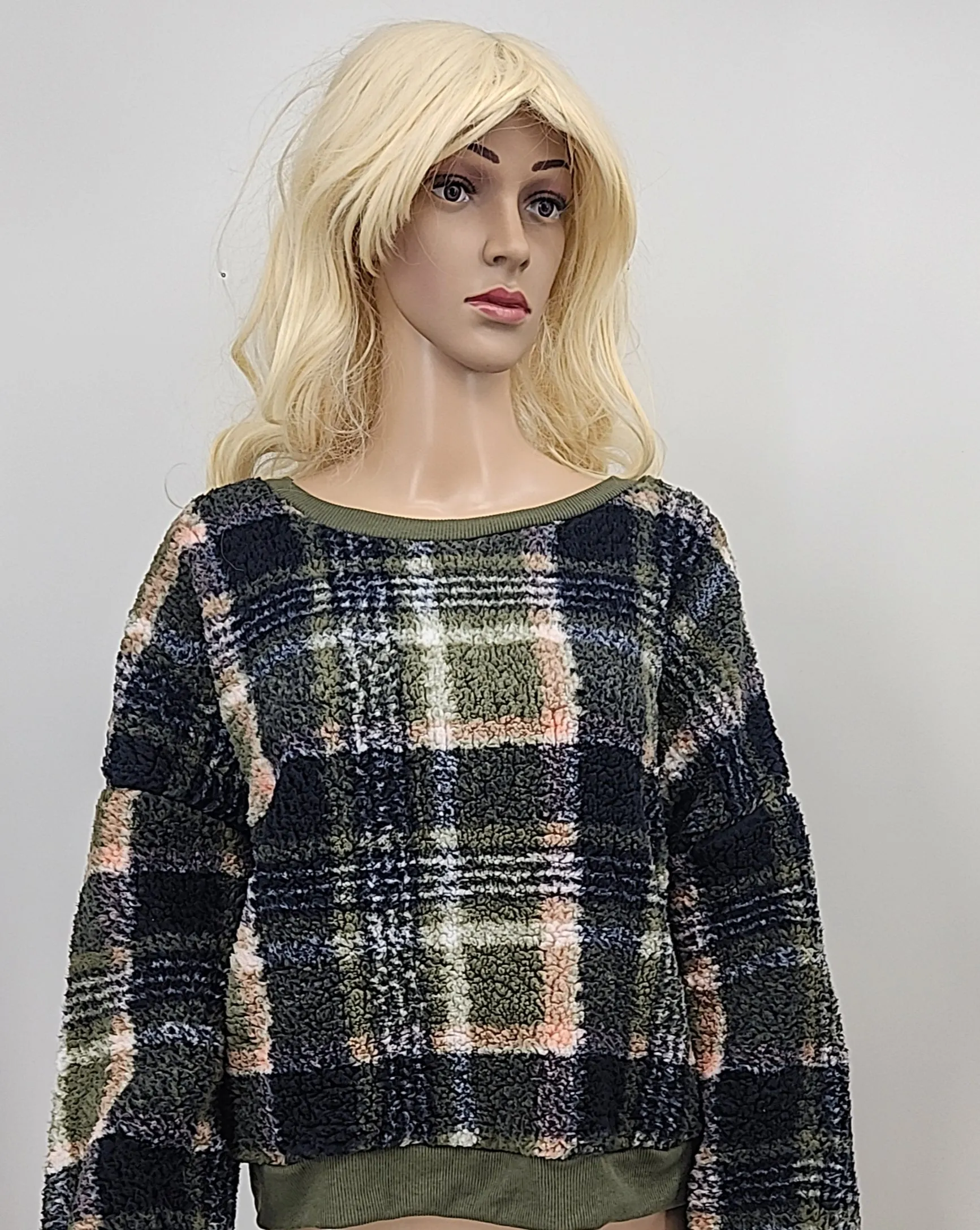 Love   Joy by Fct Juniors Fleece Crop Pullover