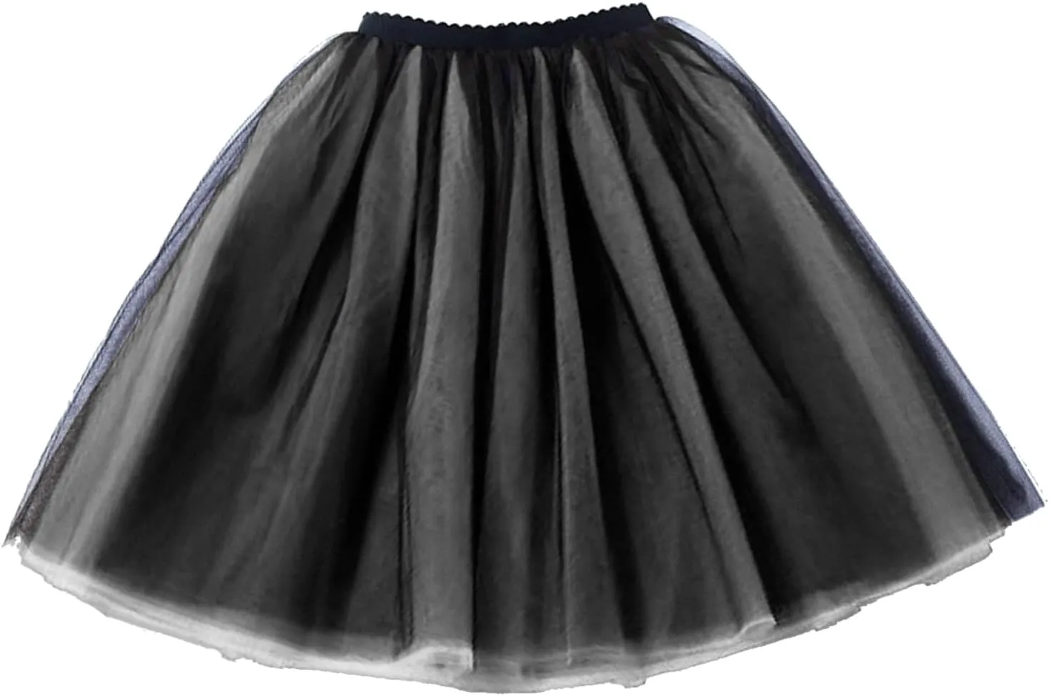 Midi Skirts for Women Womens Puffy Ballet Skirts Tutu Skirt Pleated Skirt Layer Mesh Skirt High Waist A-line