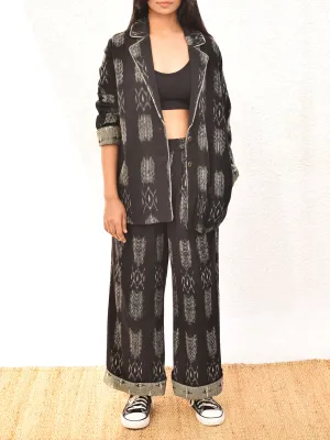 Native Ikat Black Jacket
