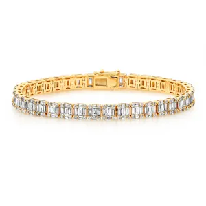 NEVER TOO MANY DIAMONDS BRACELET, 14kt GOLD