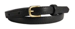 Noho Belt, (0.5") Gold Buckle