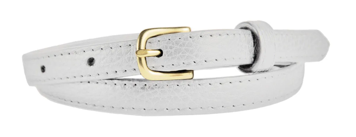 Noho Belt, (0.5") Gold Buckle