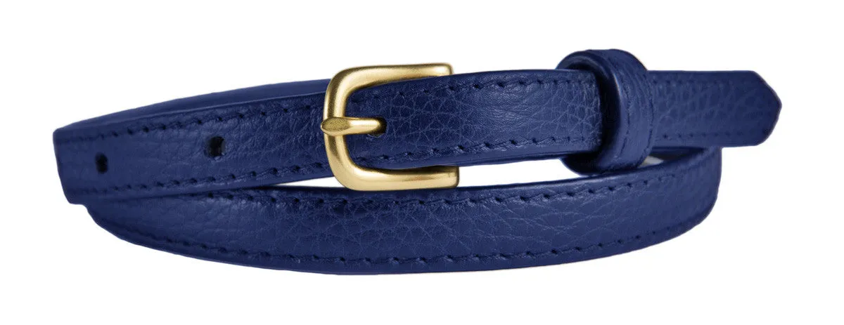 Noho Belt, (0.5") Gold Buckle
