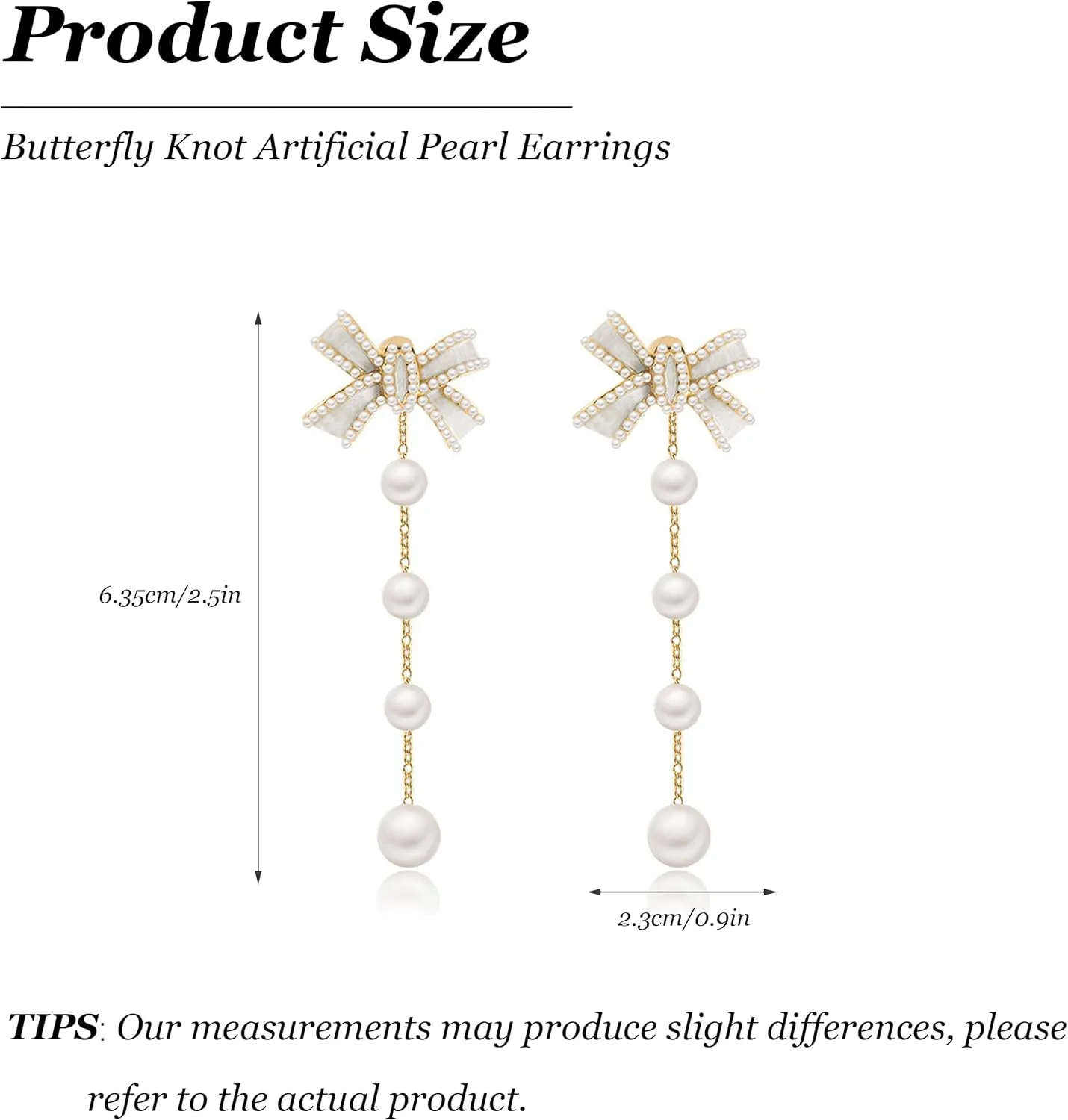 Pearl Earrings for Women Pearl Drop Earrings Pearl Stud Earrings Pearl Clip on Earrings Prom Party Wedding Earrings for Brides Jewelry Gifts