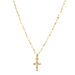 SAVIOR DIAMOND NECKLACE, GOLD