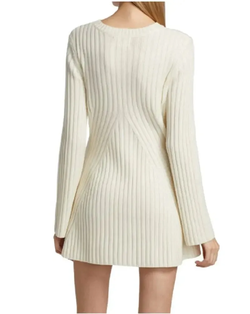 Simple Long-sleeved Dress