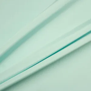 Soft Aqua Silk Marocain Crêpe
