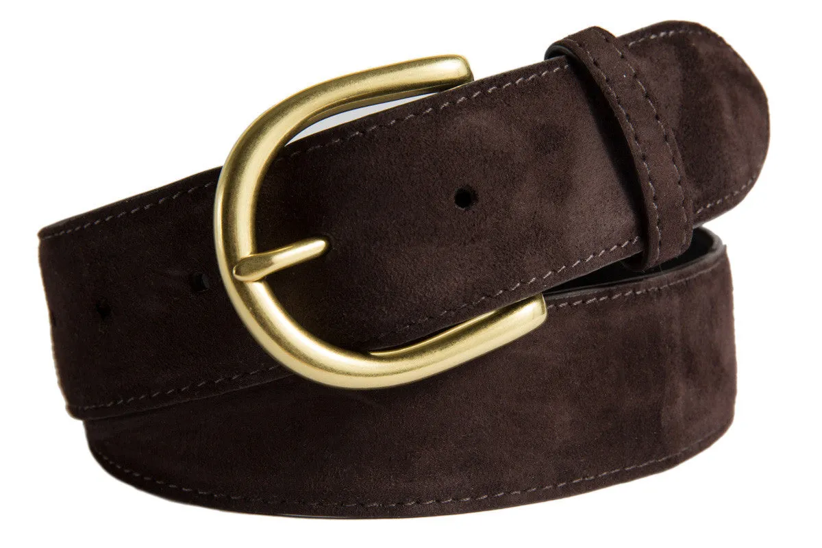 Soho Belt, (1.5") Gold Buckle